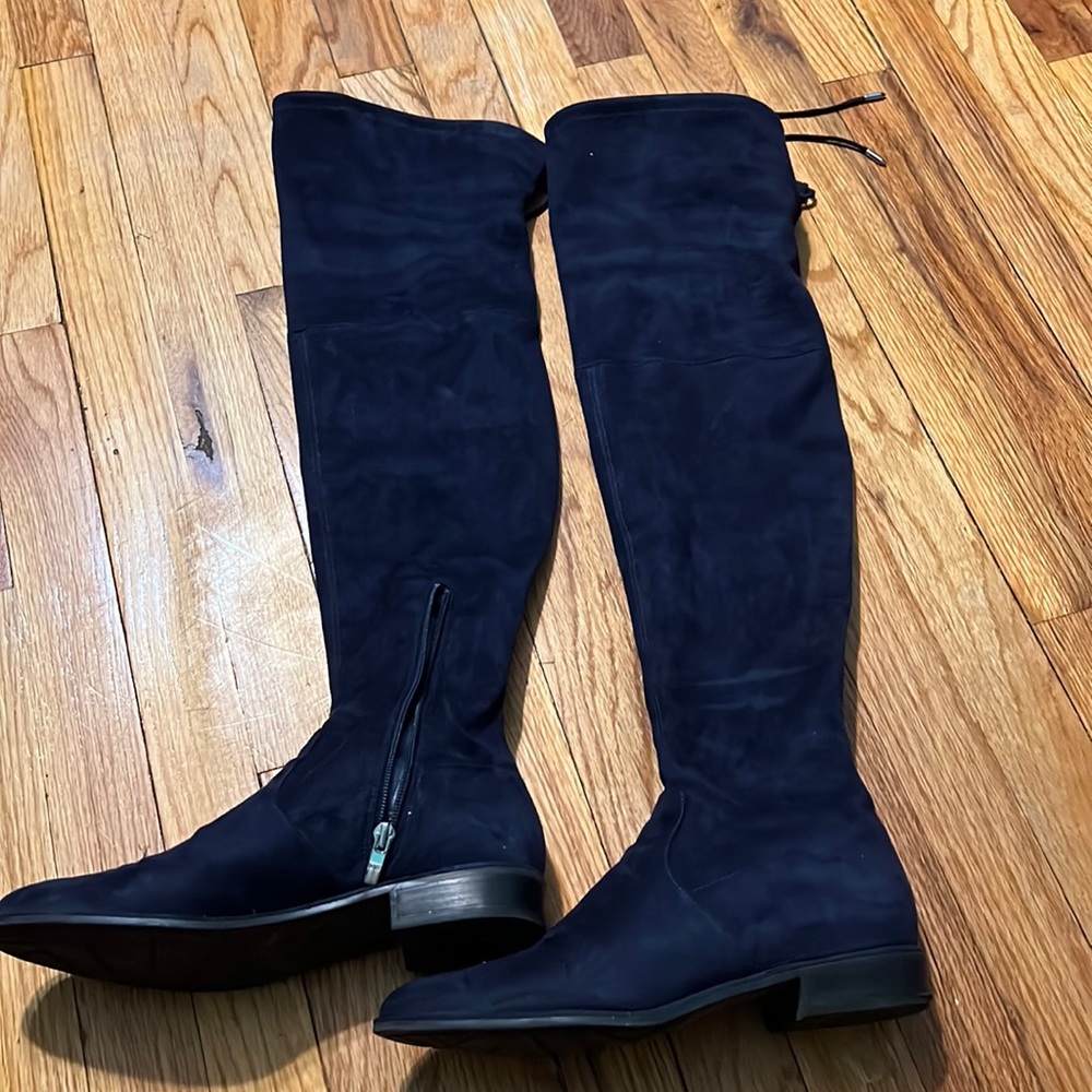 Marc Fisher Navy Blue knee high boots